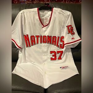 Vintage Washington Nationals Jersey Stephen Strasburg #37 XL